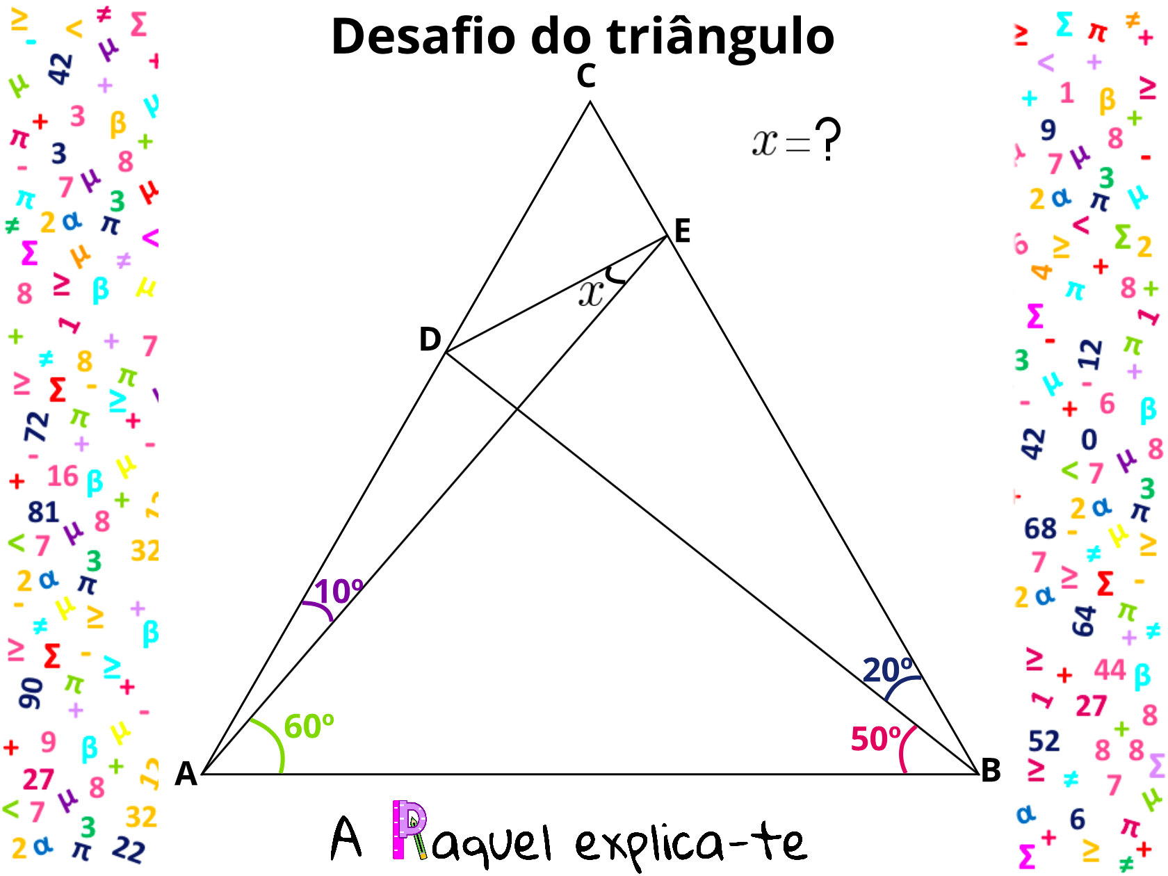 Desafio do triângulo | A Raquel explica-te – A Raquel Explica-te